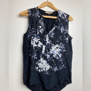 Rebecca Taylor Silk Floral Top